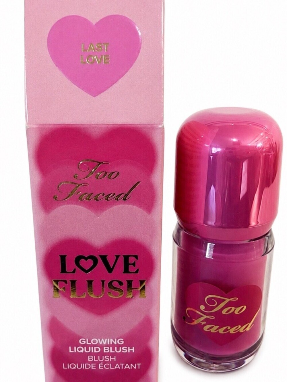 Too Faced Love Flush Glowing Liquid Blush Last Love 6mL 0.20oz New In Box